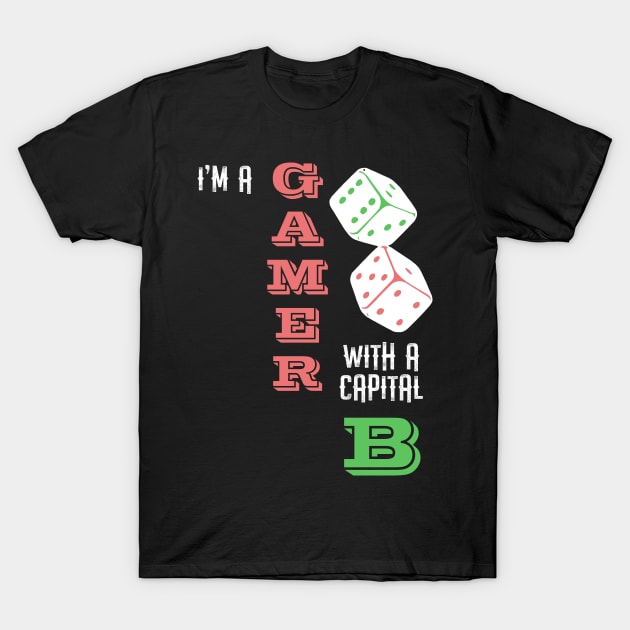 Board Gamer T-Shirt by TriHarder12